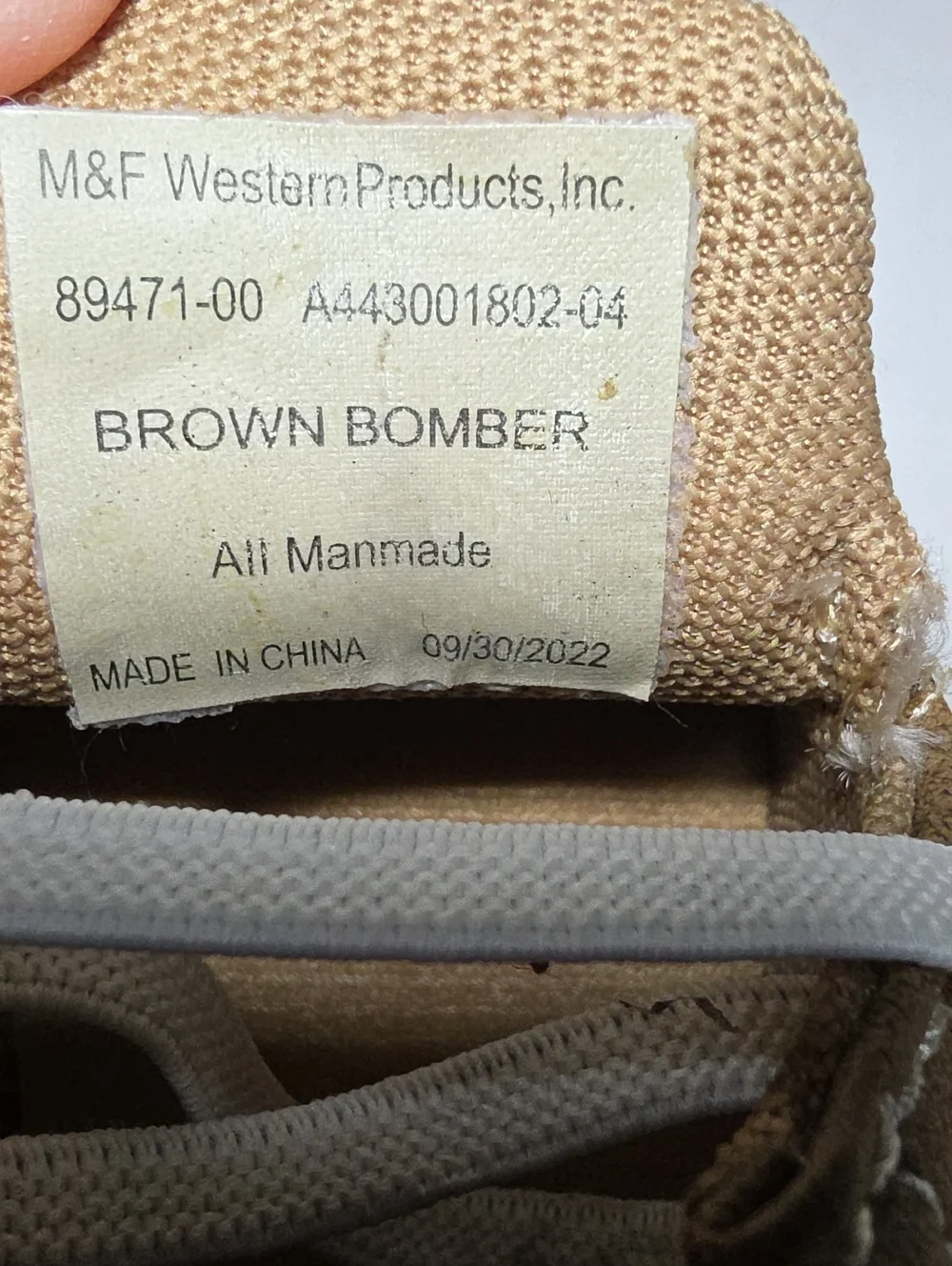 Ariat Toddler Lil' Stompers Brown Bomber Hilo Shoes
